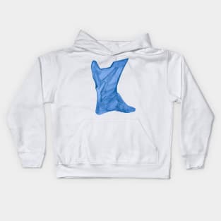 white beard Kids Hoodie